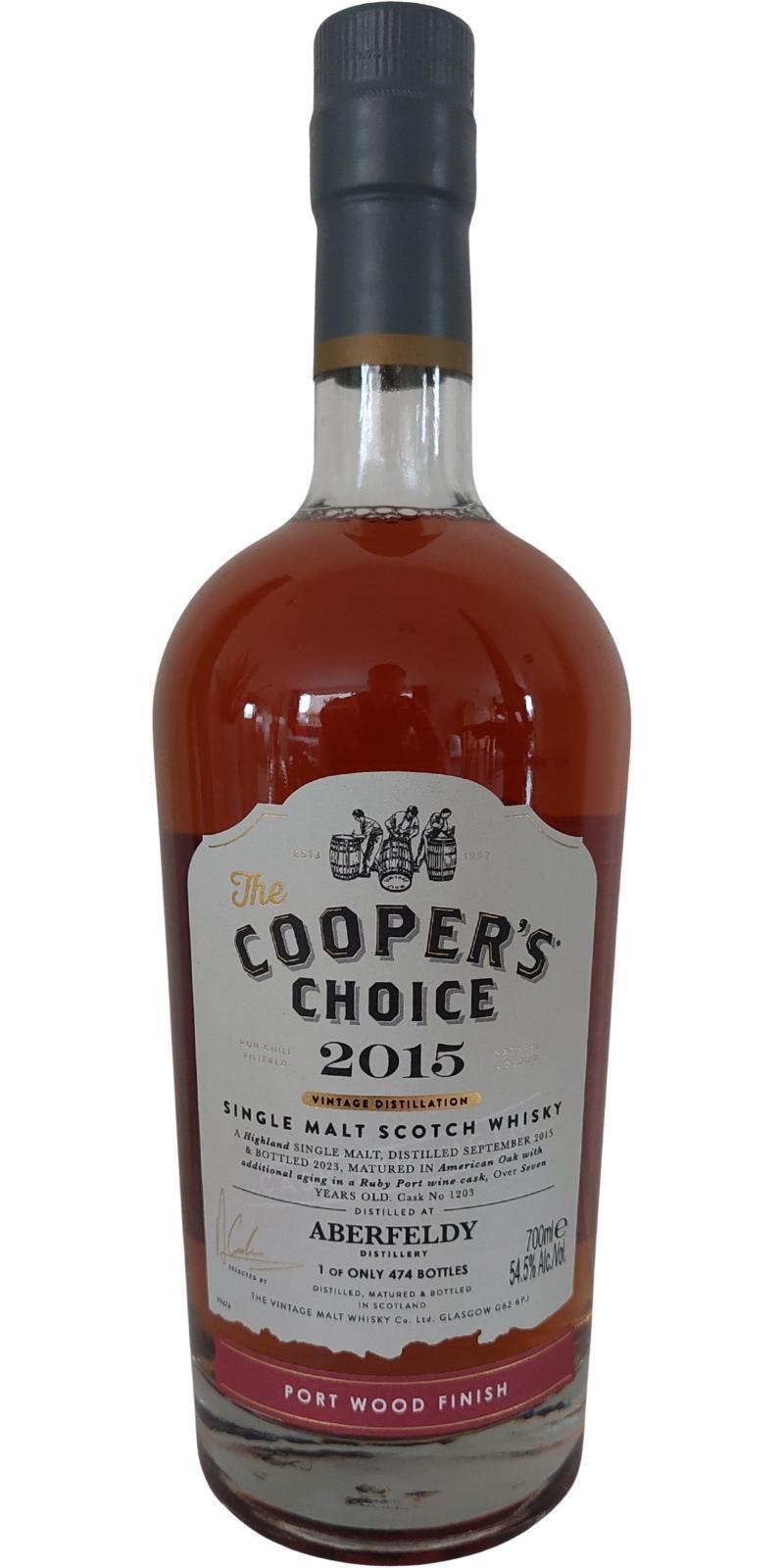Aberfeldy 2015 VM The Cooper's Choice