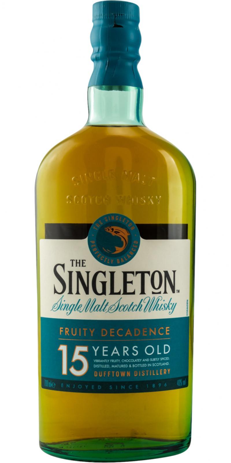 The Singleton of Dufftown 15-year-old Fruity Decadence