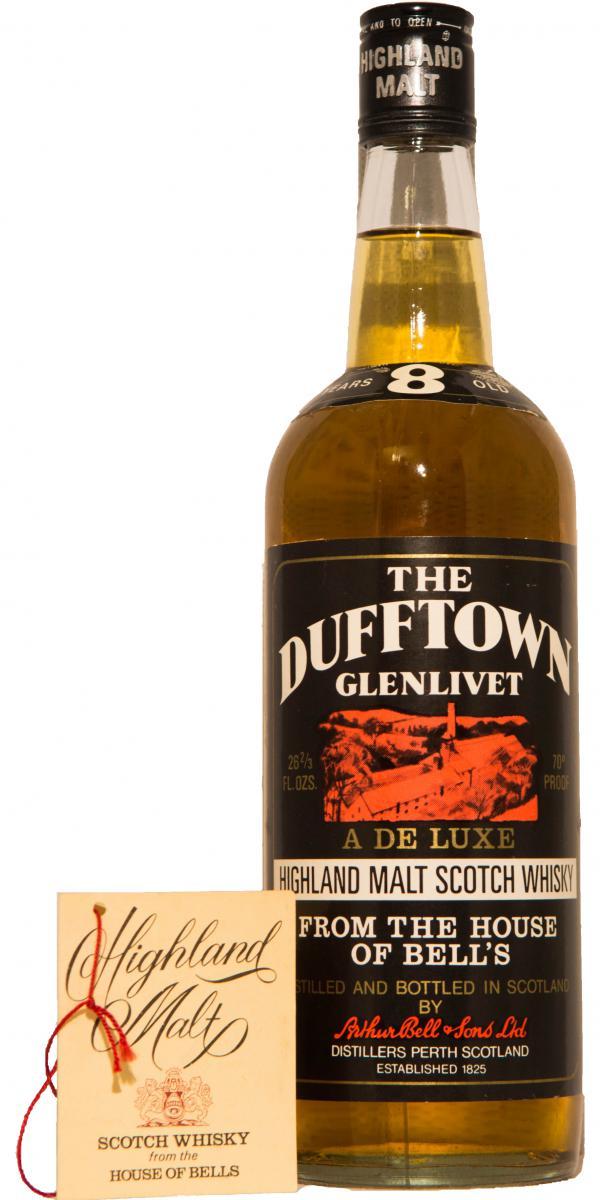 Dufftown 08-year-old A De Luxe Highland Malt Scotch Whisky