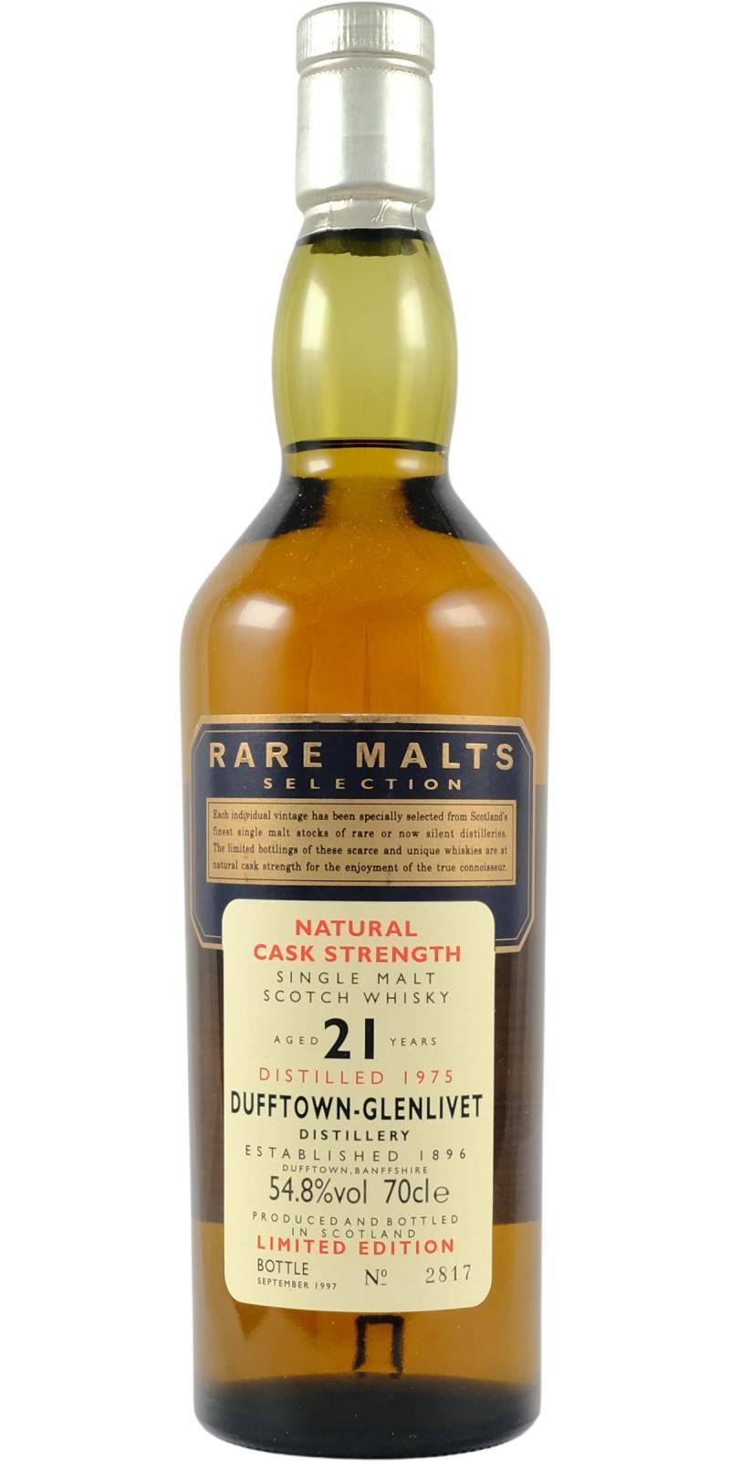 Dufftown 1975 Rare Malts Selection