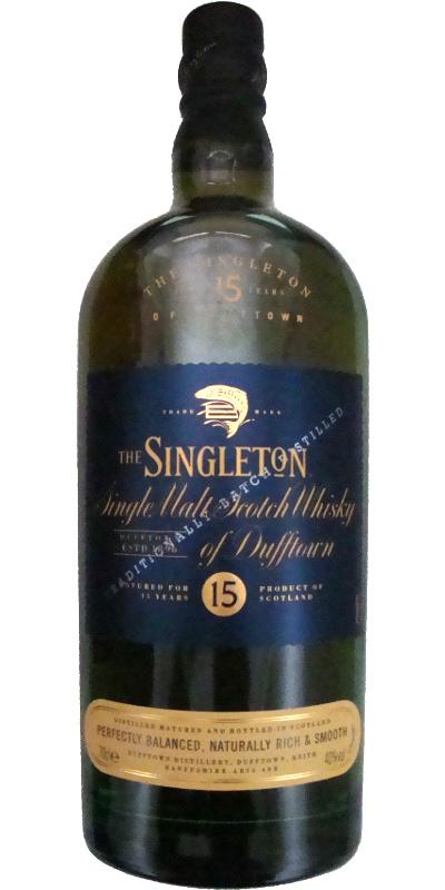 The Singleton of Dufftown 15-year-old Traditionally Batch Distilled
