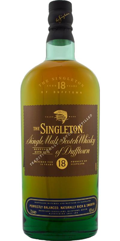 The Singleton of Dufftown 18-year-old Traditionally Batch Distilled