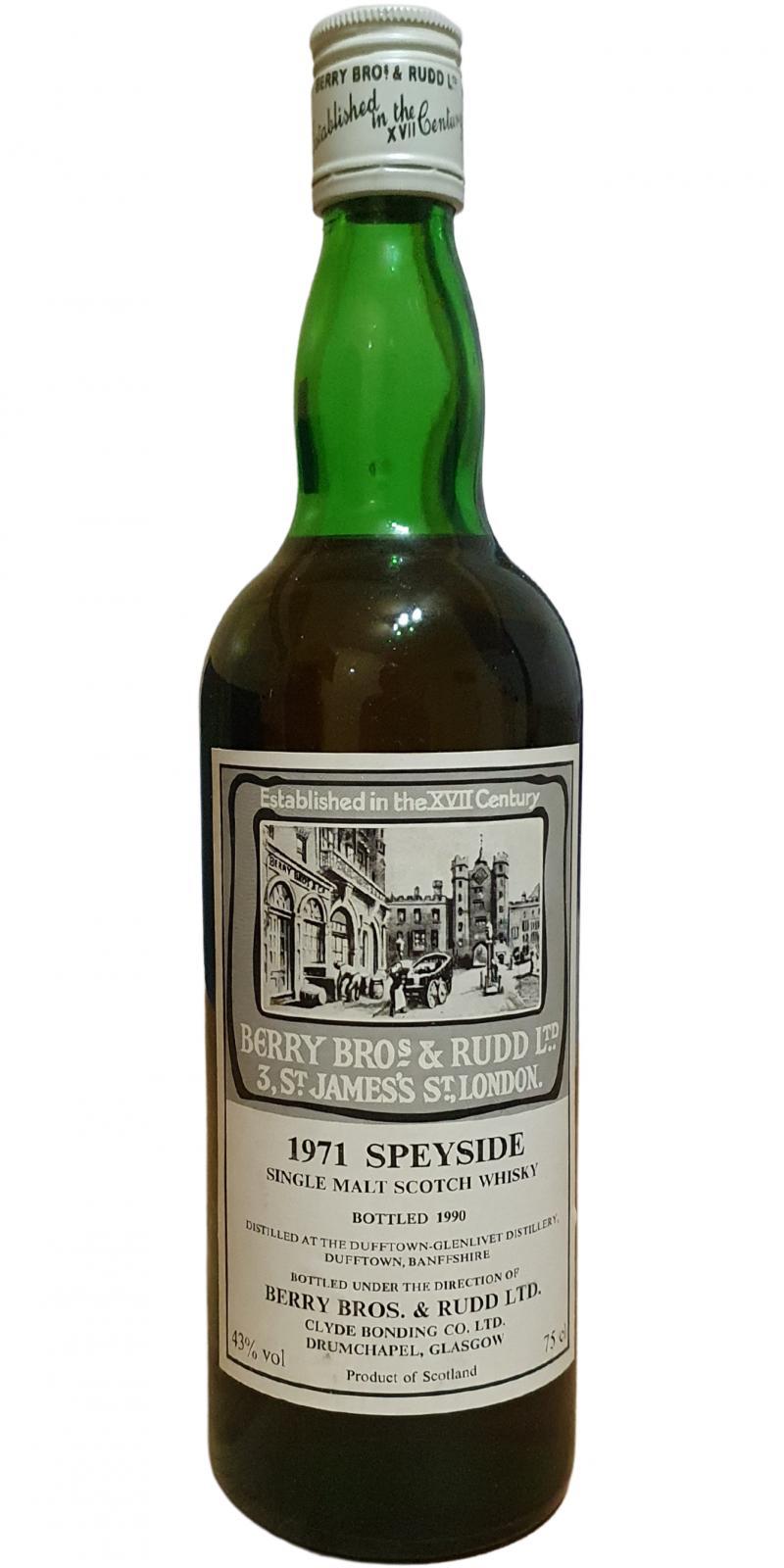 Dufftown 1971 BR Speyside