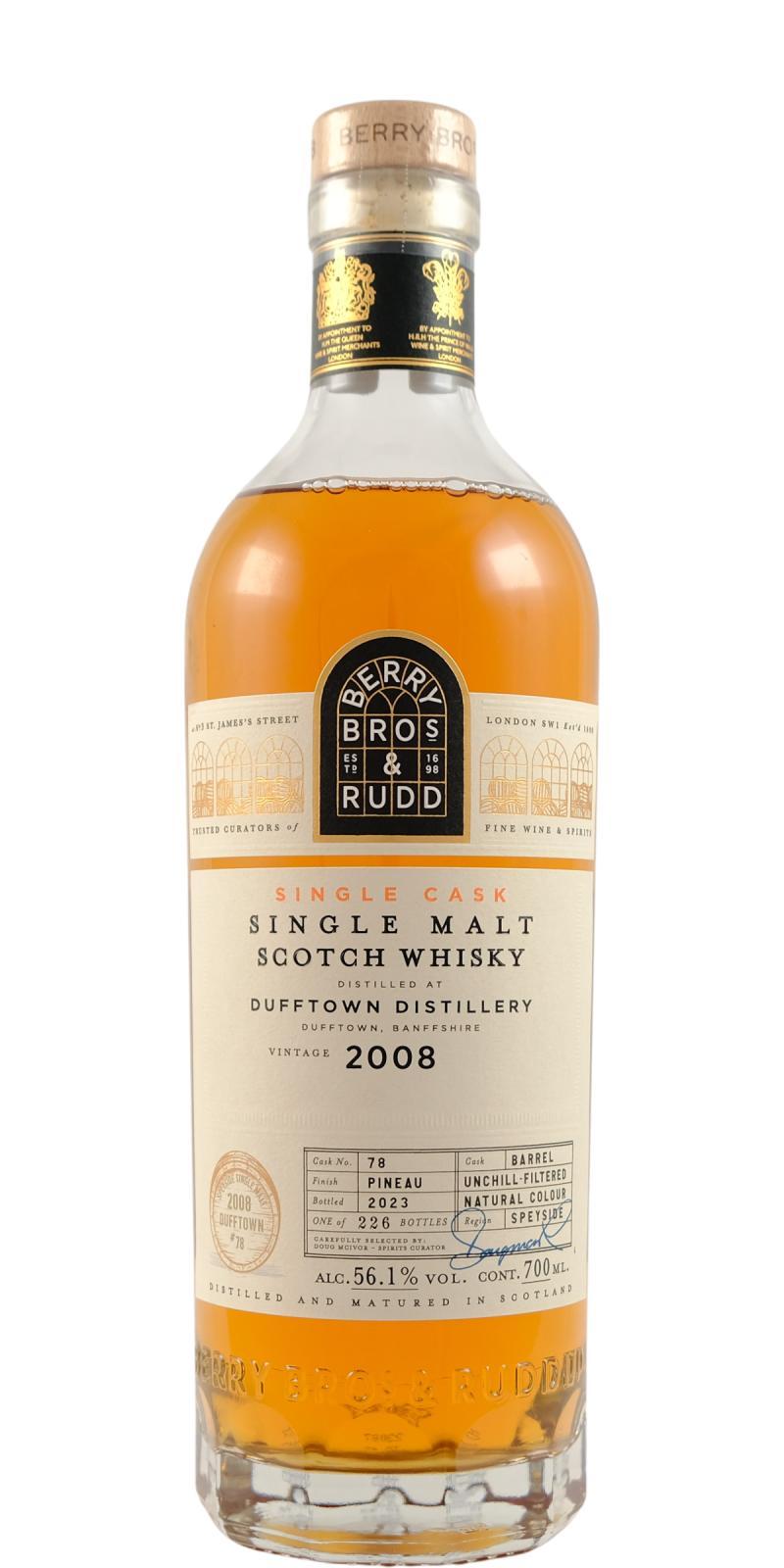 Dufftown 2008 BR Single Cask
