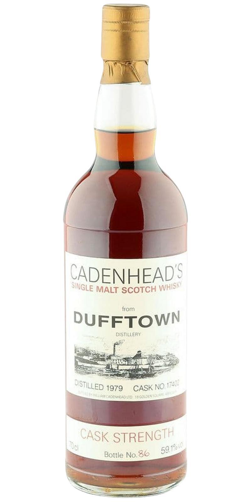 Dufftown 1979 CA Distillery Label