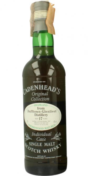 Dufftown 1979 CA Original Collection