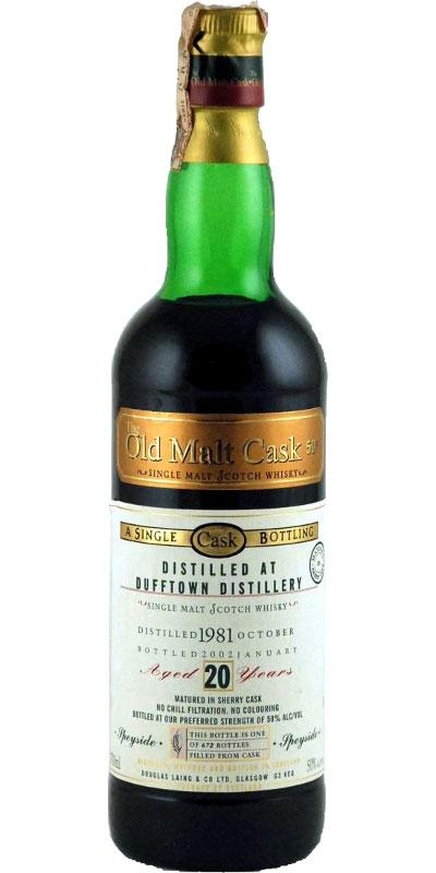 Dufftown 1981 DL The Old Malt Cask