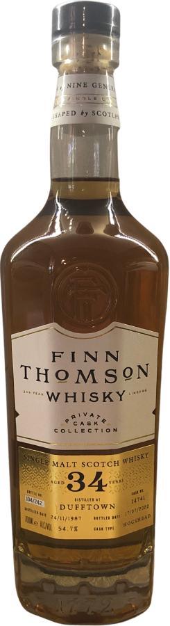 Dufftown 1987 FnTs Private Cask Collection