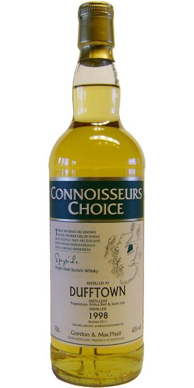 Dufftown 1998 GM Connoisseurs Choice