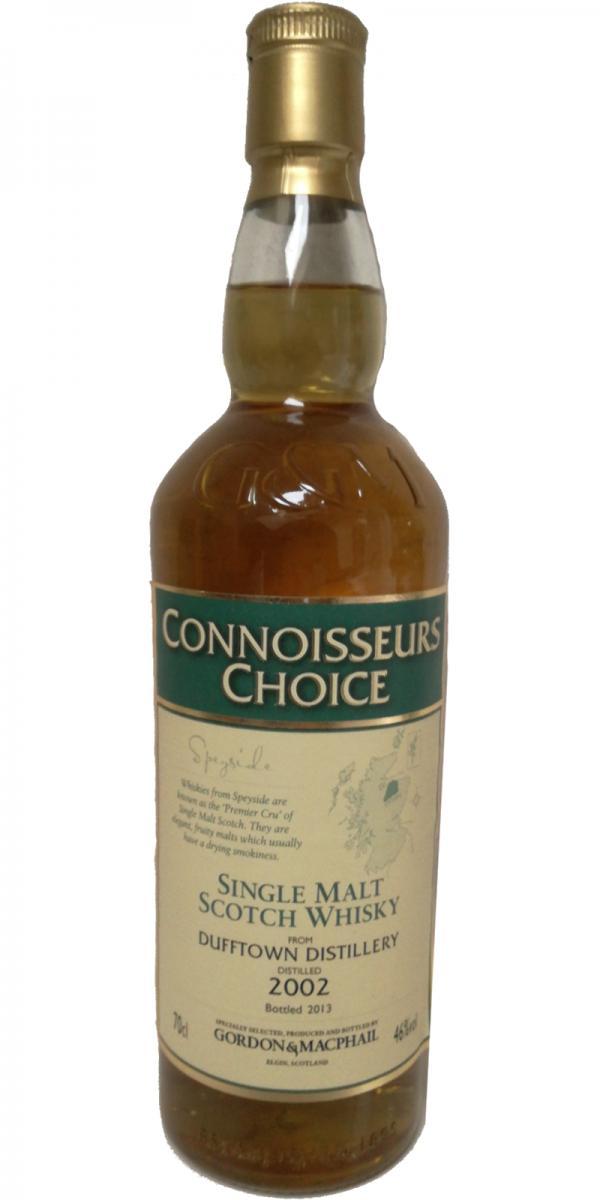 Dufftown 2002 GM Connoisseurs Choice