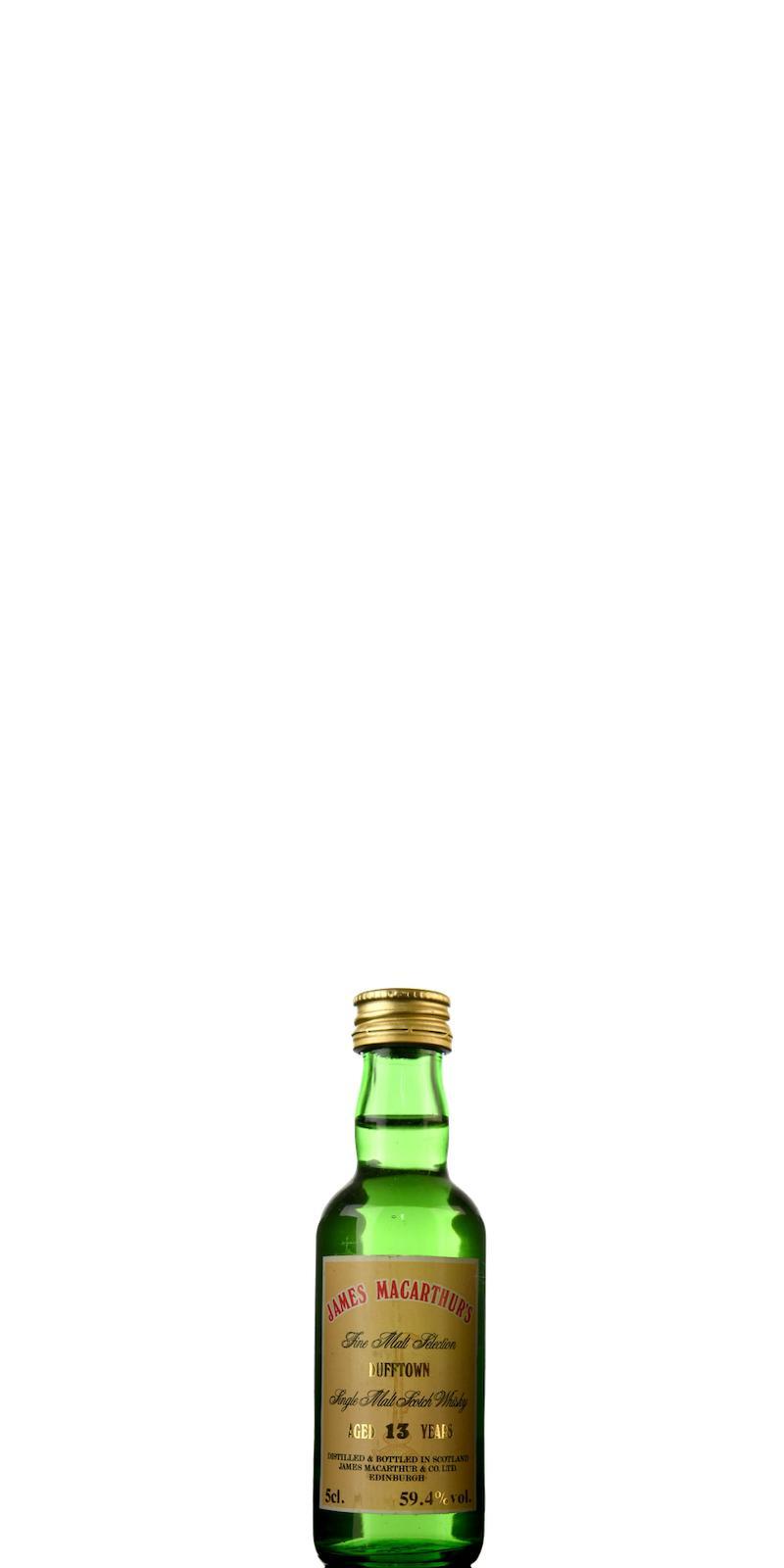 Dufftown 13-year-old JM Fine Malt Selection - Miniature