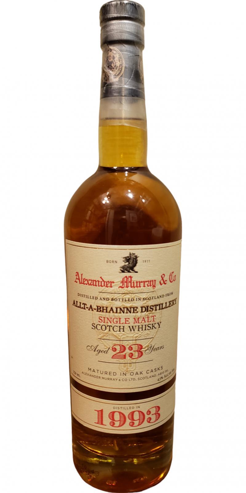 Allt-a-Bhainne 1993 AMC