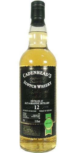 Allt-a-Bhainne 1992 CA Authentic Collection
