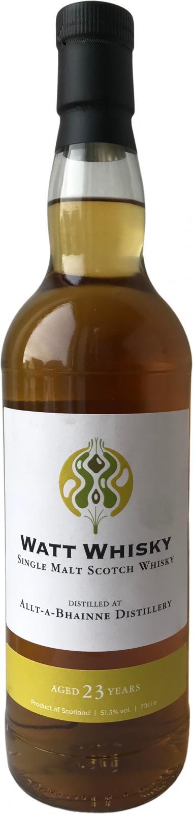 Allt-a-Bhainne 1997 CWCL Watt Whisky