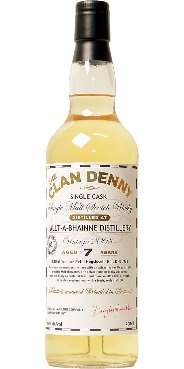 Allt-a-Bhainne 2008 DH The Clan Denny