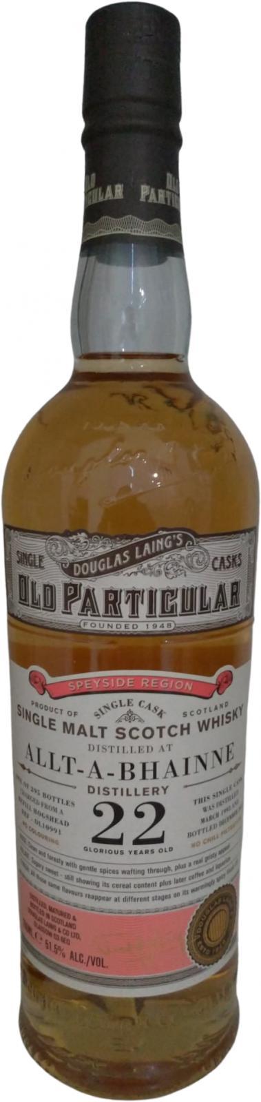 Allt-a-Bhainne 1993 DL Old Particular