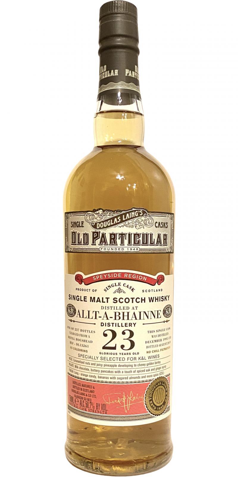 Allt-a-Bhainne 1995 DL Old Particular