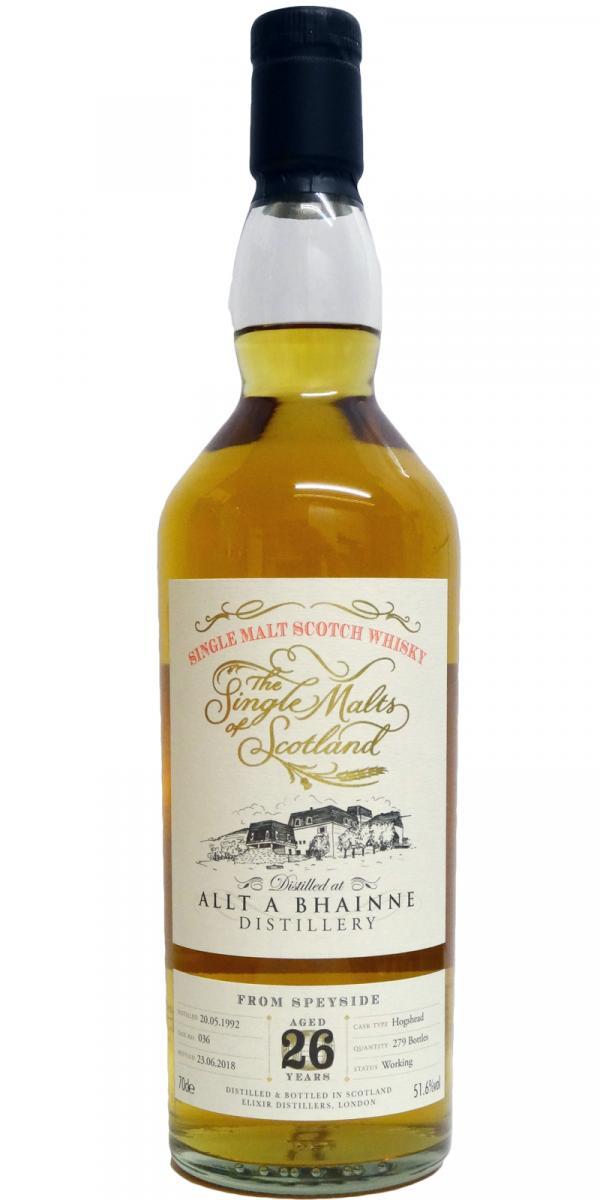 Allt-a-Bhainne 1992 ElD The Single Malts of Scotland