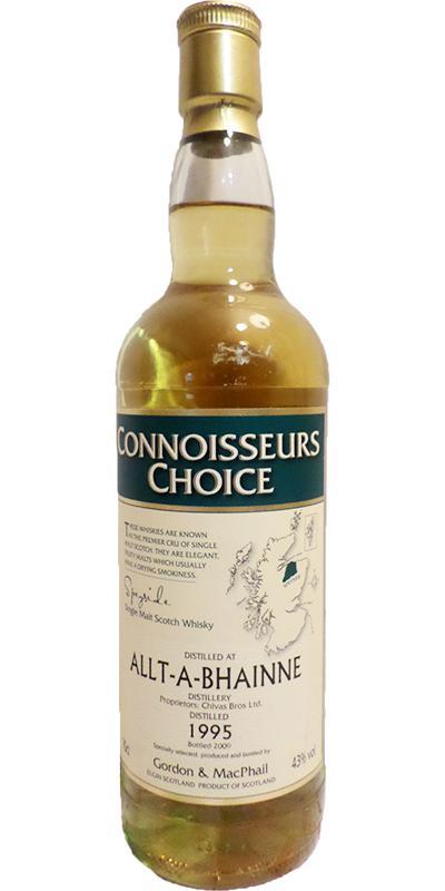 Allt-a-Bhainne 1995 GM Connoisseurs Choice