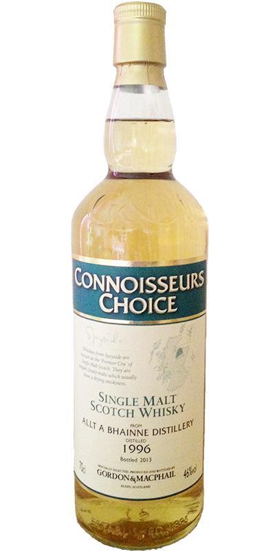 Allt-a-Bhainne 1996 GM Connoisseurs Choice