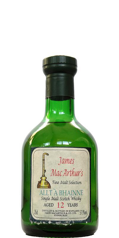 Allt-a-Bhainne 12-year-old JM Fine Malt Selection