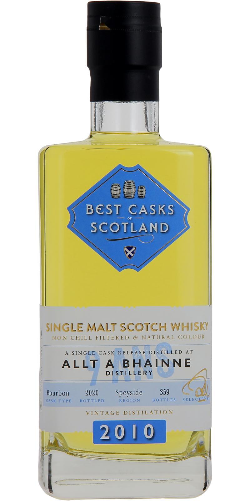 Allt-a-Bhainne 2010 JB Best Casks of Scotland