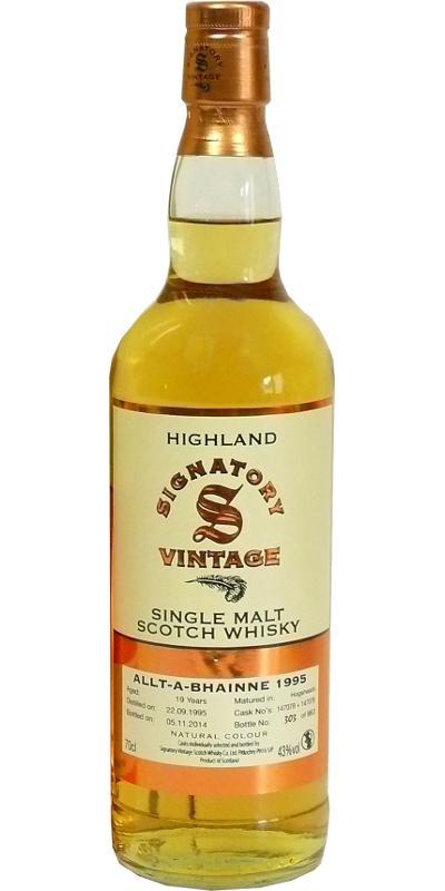 Allt-a-Bhainne 1995 SV Vintage Collection