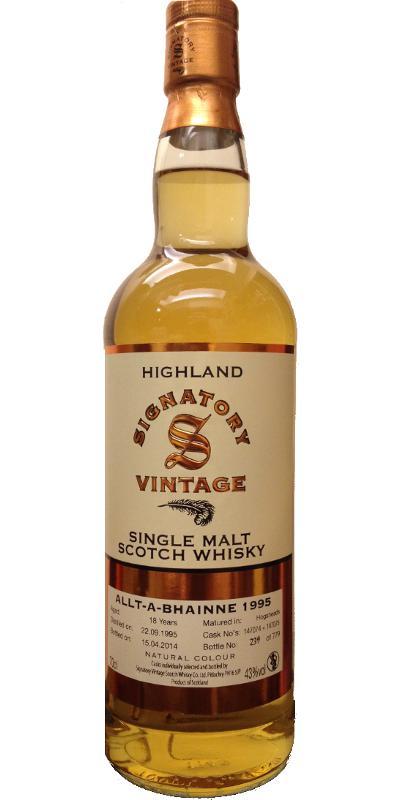 Allt-a-Bhainne 1995 SV Vintage Collection