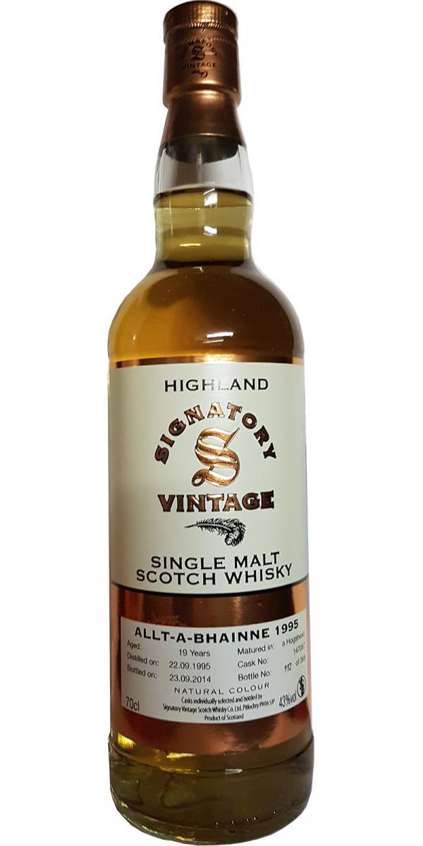 Allt-a-Bhainne 1995 SV Vintage Collection