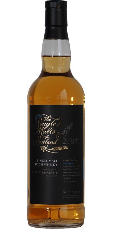 Allt-a-Bhainne 1992 SMS The Single Malts of Scotland