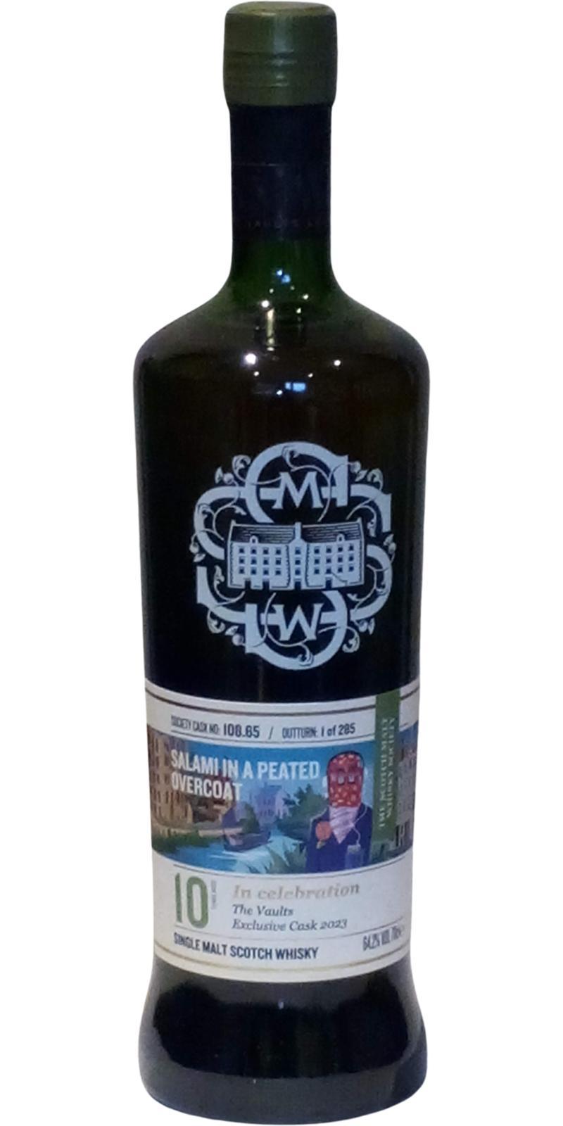 Allt-a-Bhainne 10-year-old SMWS 108.65 Salami in a peated overcoat