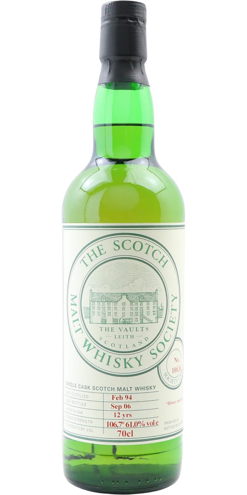 Allt-a-Bhainne 1994 SMWS 108.8 Honey and spice