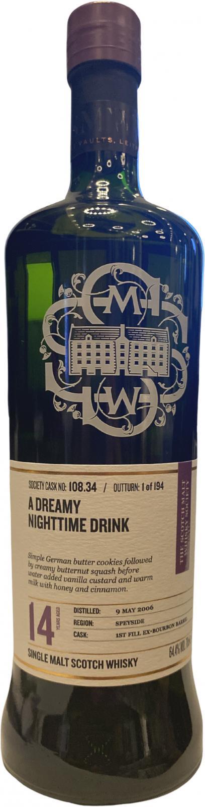 Allt-a-Bhainne 2006 SMWS 108.34 A dreamy nighttime drink