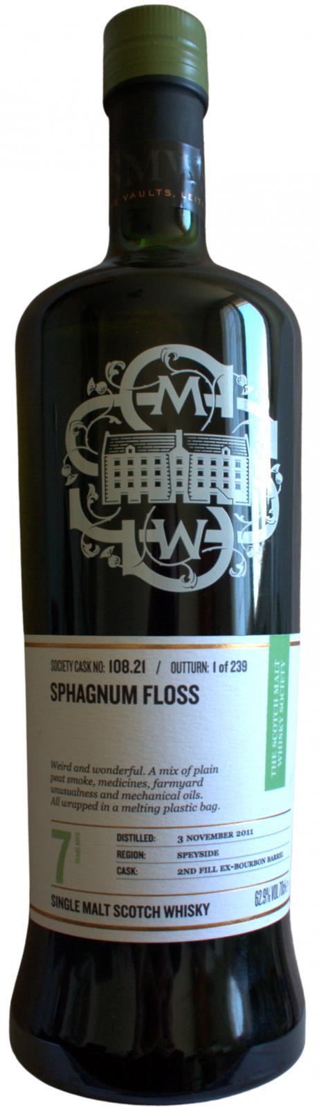 Allt-a-Bhainne 2011 SMWS 108.21 Sphagnum floss