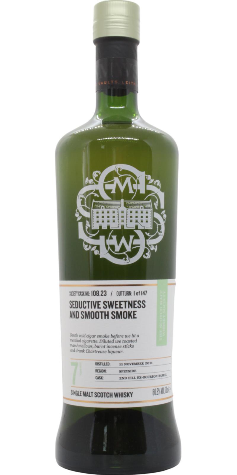 Allt-a-Bhainne 2011 SMWS 108.23 Seductive sweetness and smooth smoke