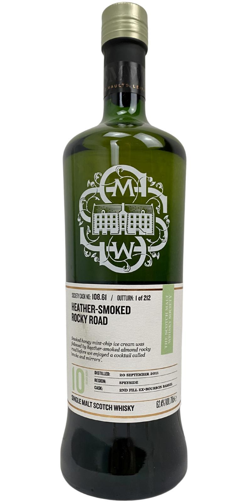 Allt-a-Bhainne 2011 SMWS 108.61 Heather-smoked rocky road