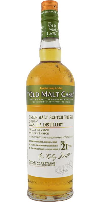 Caol Ila 1990 DL The Old Malt Cask