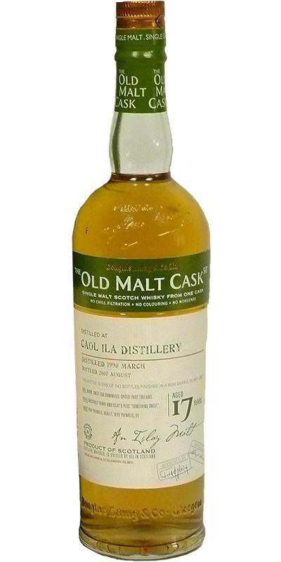 Caol Ila 1990 DL The Old Malt Cask