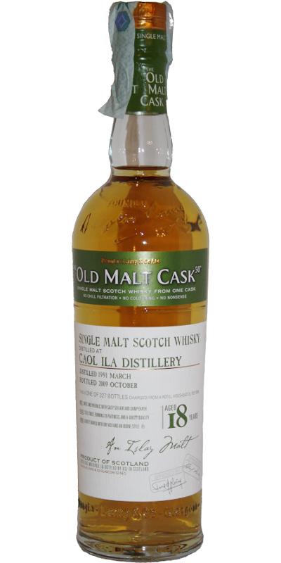 Caol Ila 1991 DL The Old Malt Cask