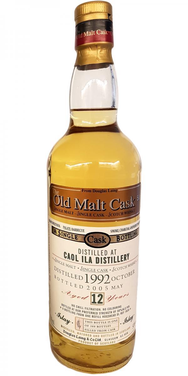 Caol Ila 1992 DL The Old Malt Cask