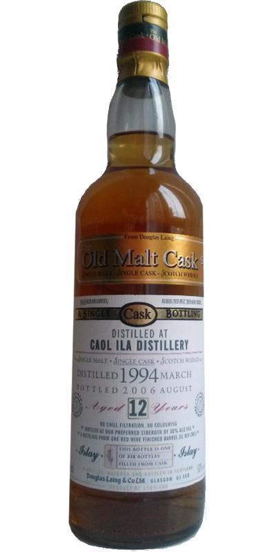 Caol Ila 1994 DL The Old Malt Cask