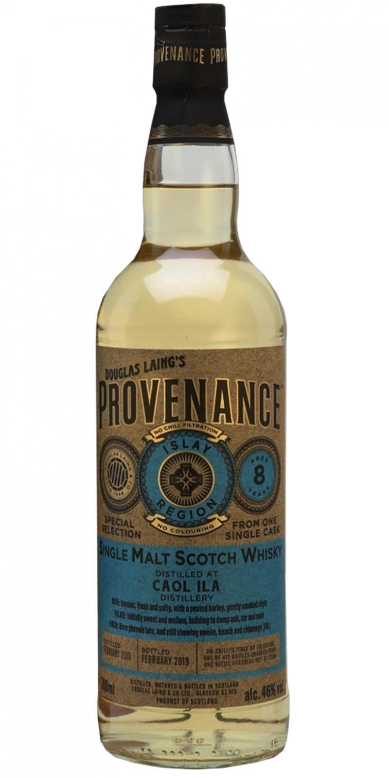 Caol Ila 2011 DL Provenance