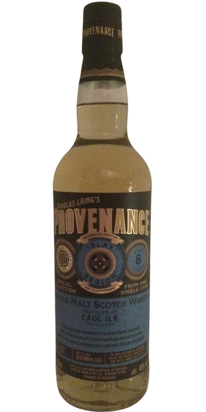 Caol Ila 2013 DL Provenance