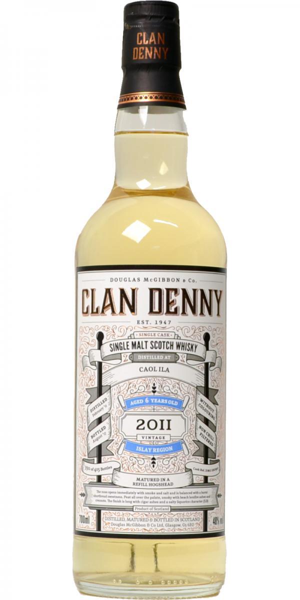 Caol Ila 2011 McG Clan Denny