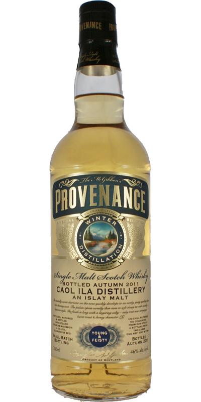 Caol Ila Young & Feisty McG McGibbon's Provenance