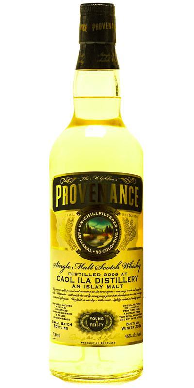 Caol Ila Young & Feisty McG McGibbon's Provenance
