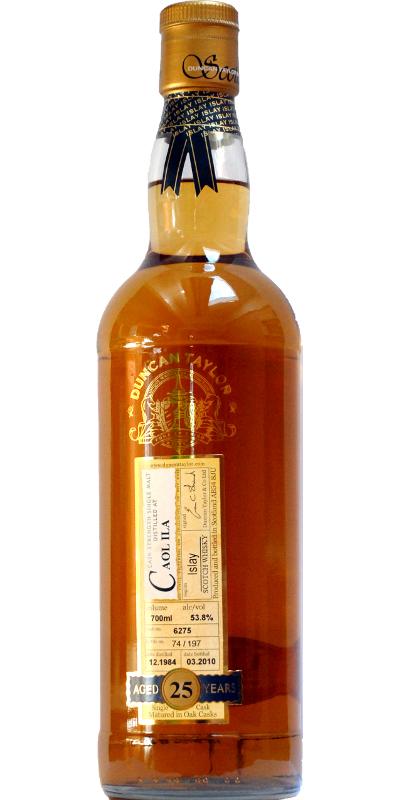 Caol Ila 1984 DT Rare Auld