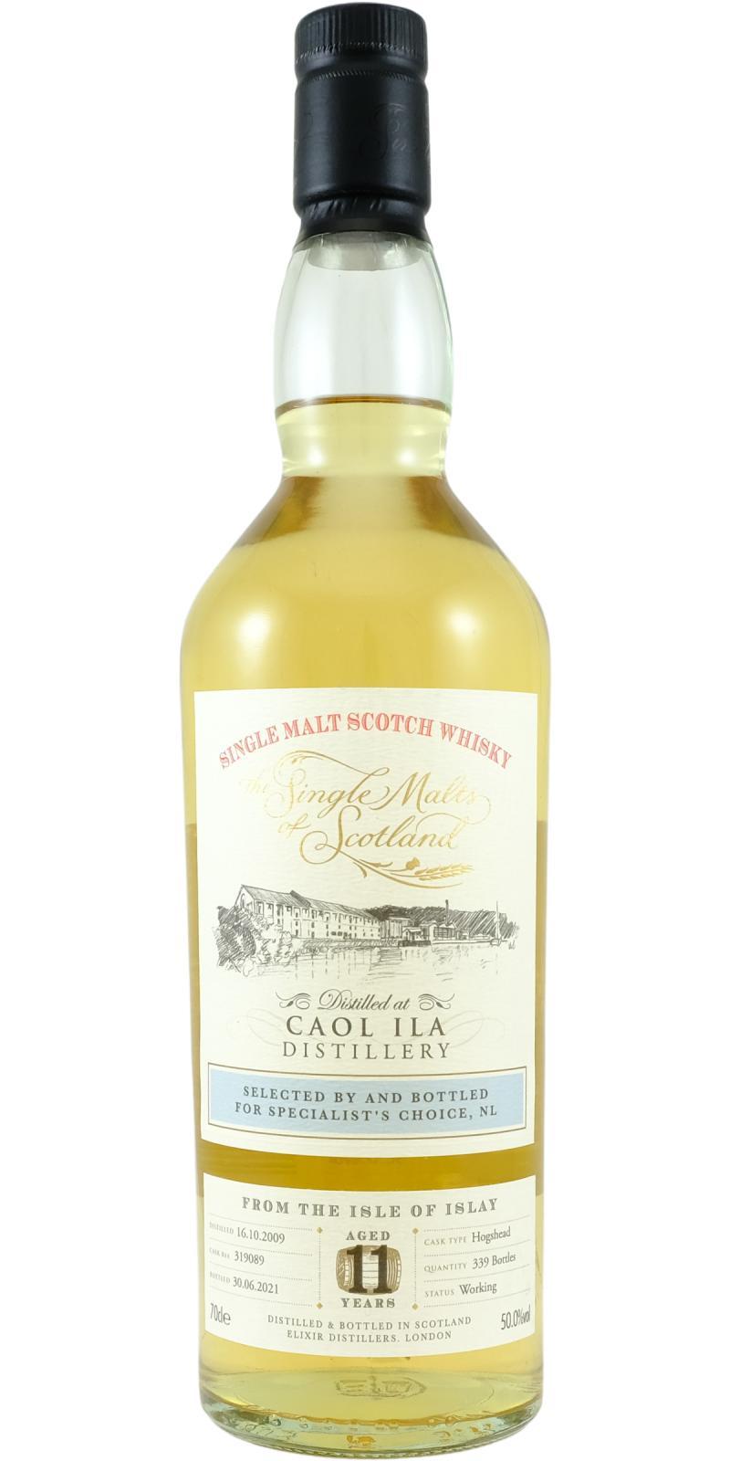 Caol Ila 2009 ElD The Single Malts of Scotland