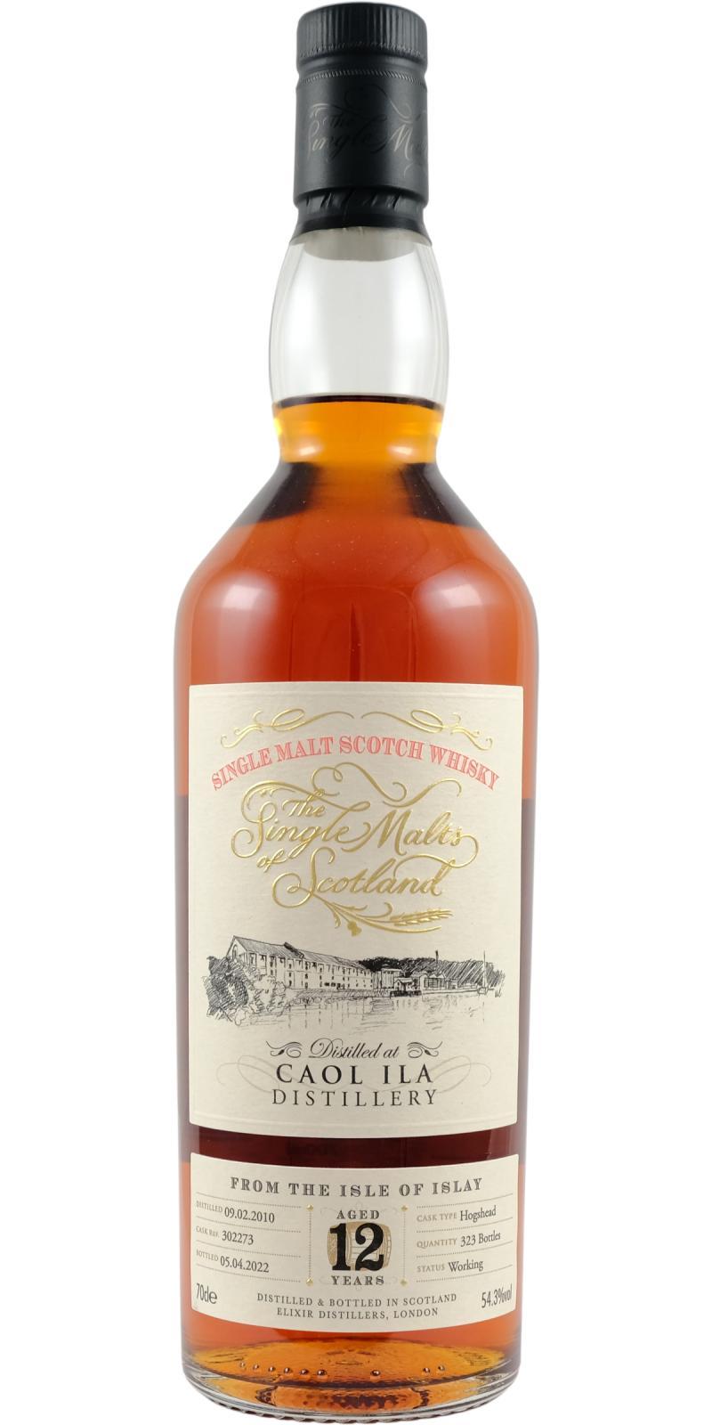 Caol Ila 2010 ElD The Single Malts of Scotland