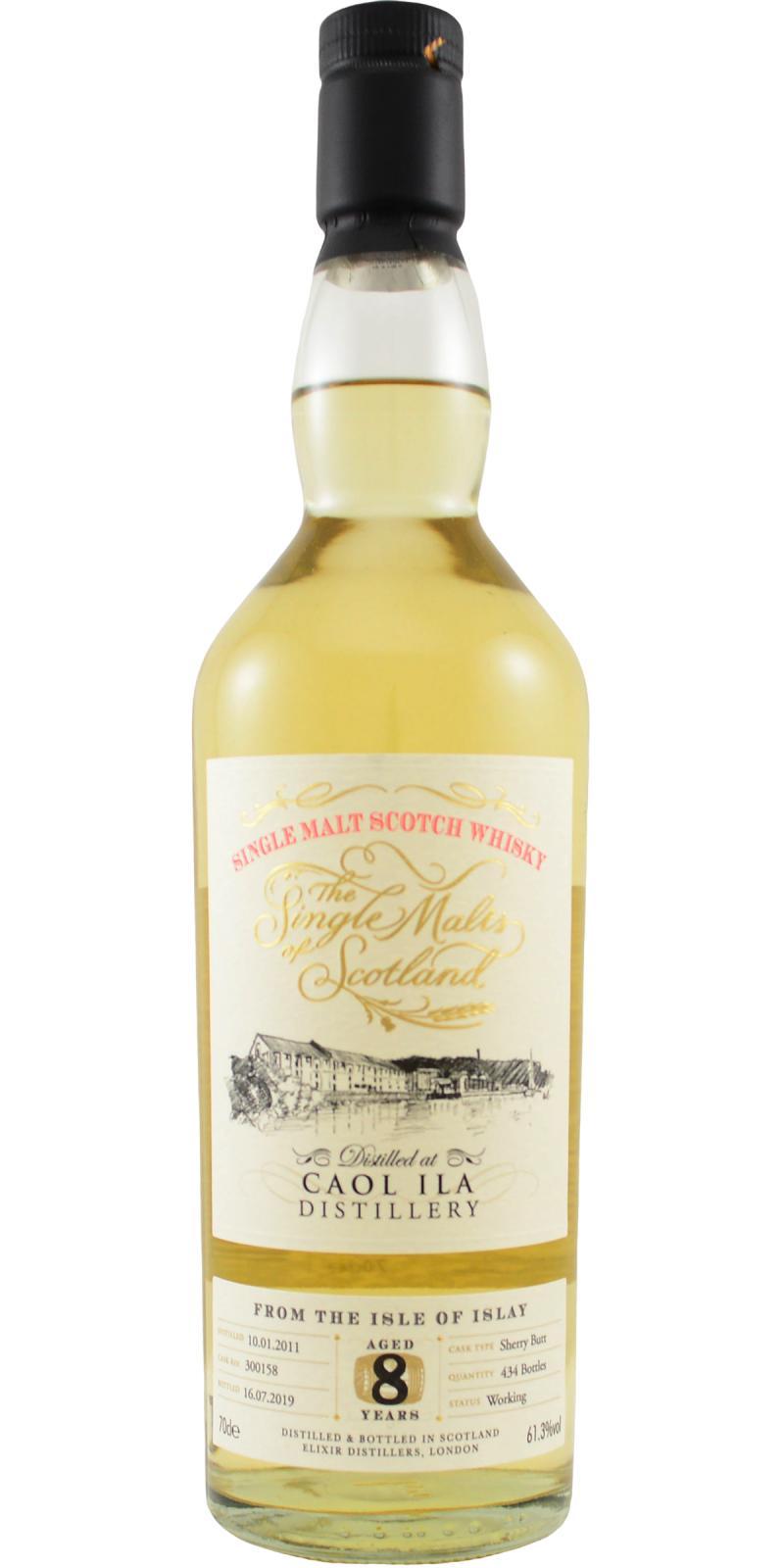 Caol Ila 2011 ElD The Single Malts of Scotland